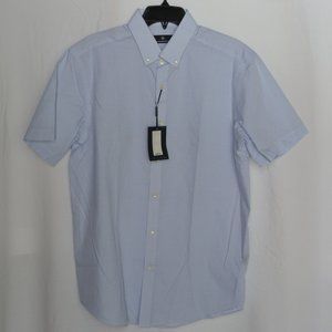 Men's Size L Hart Schaffner Marx Short-Sleeve Button-Down Shirt, NWOT